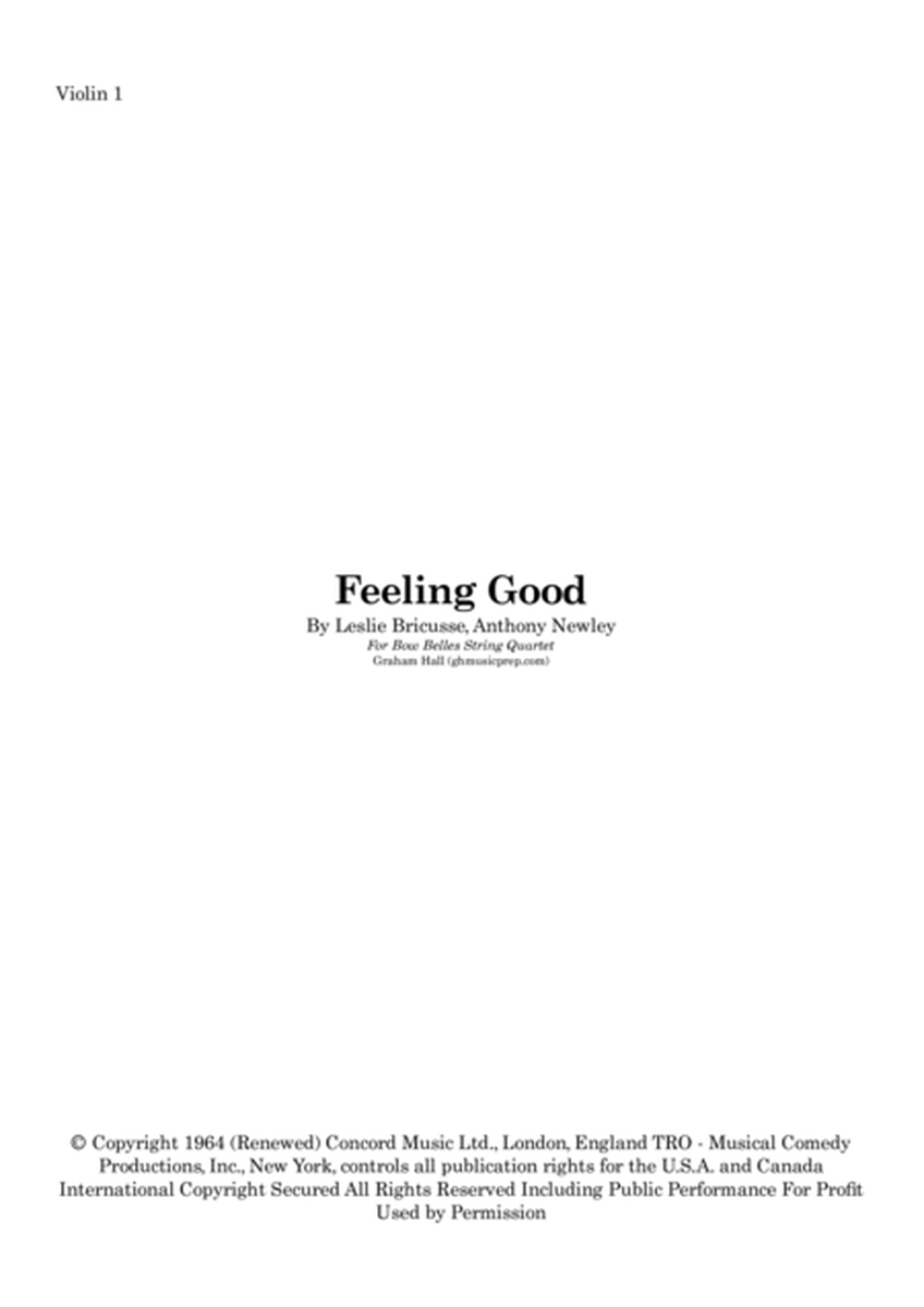 Feeling Good image number null