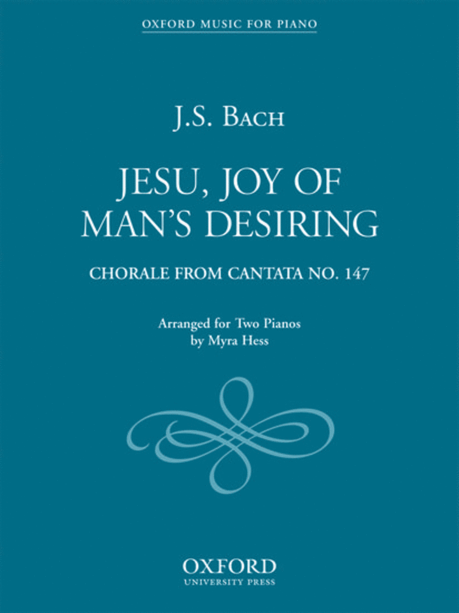 Jesu, Joy of Man's Desiring: Jesu, Joy of Man's Desiring Piano Duet scores gallery preview page 1