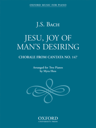 Book cover for Jesu, Joy of Man's Desiring: Jesu, Joy of Man's Desiring