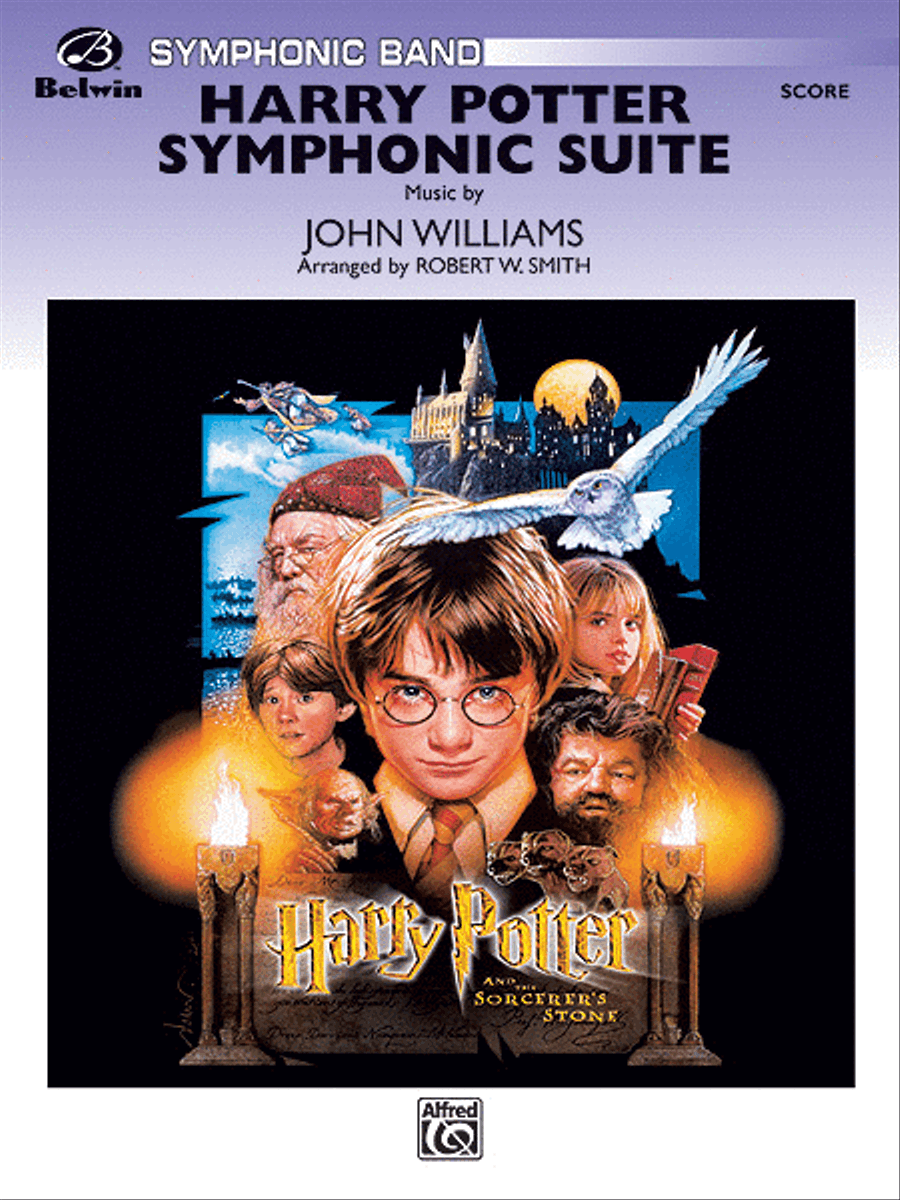 Harry Potter Symphonic Suite Concert Band scores gallery preview page 1