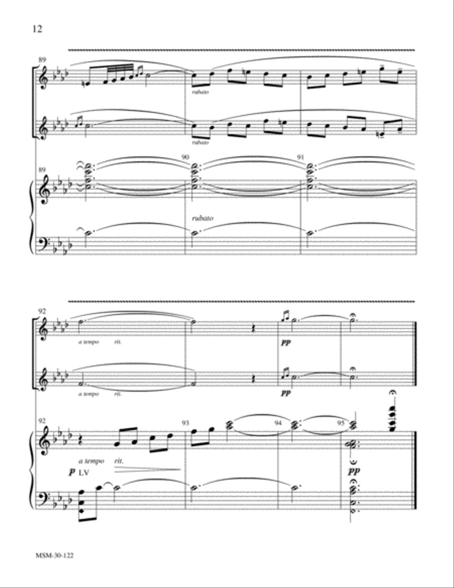 Greensleeves Handbell Choir scores gallery preview page 7