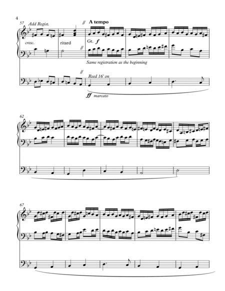 Sonata In G For Organ-Scherzo