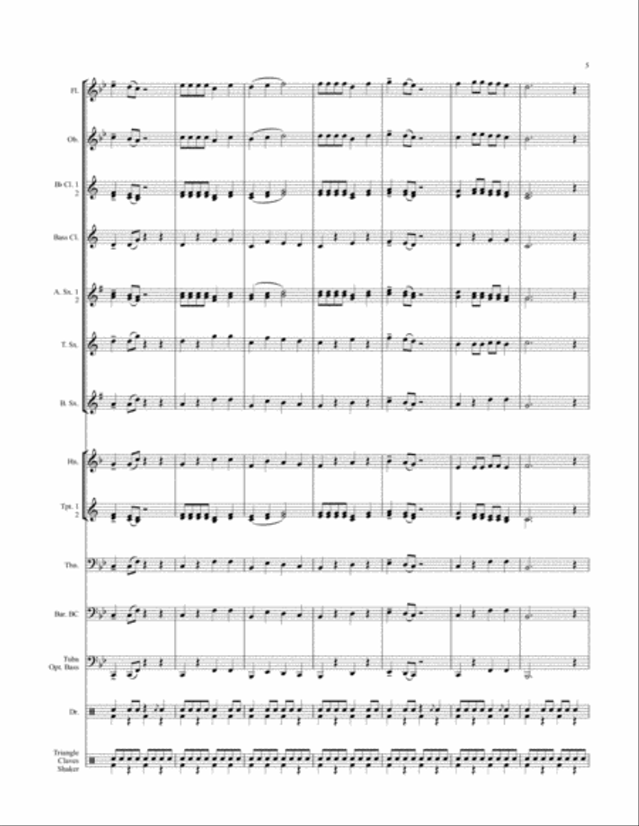 Viva Trombones! Viva Trombones! Concert Band scores gallery preview page 6