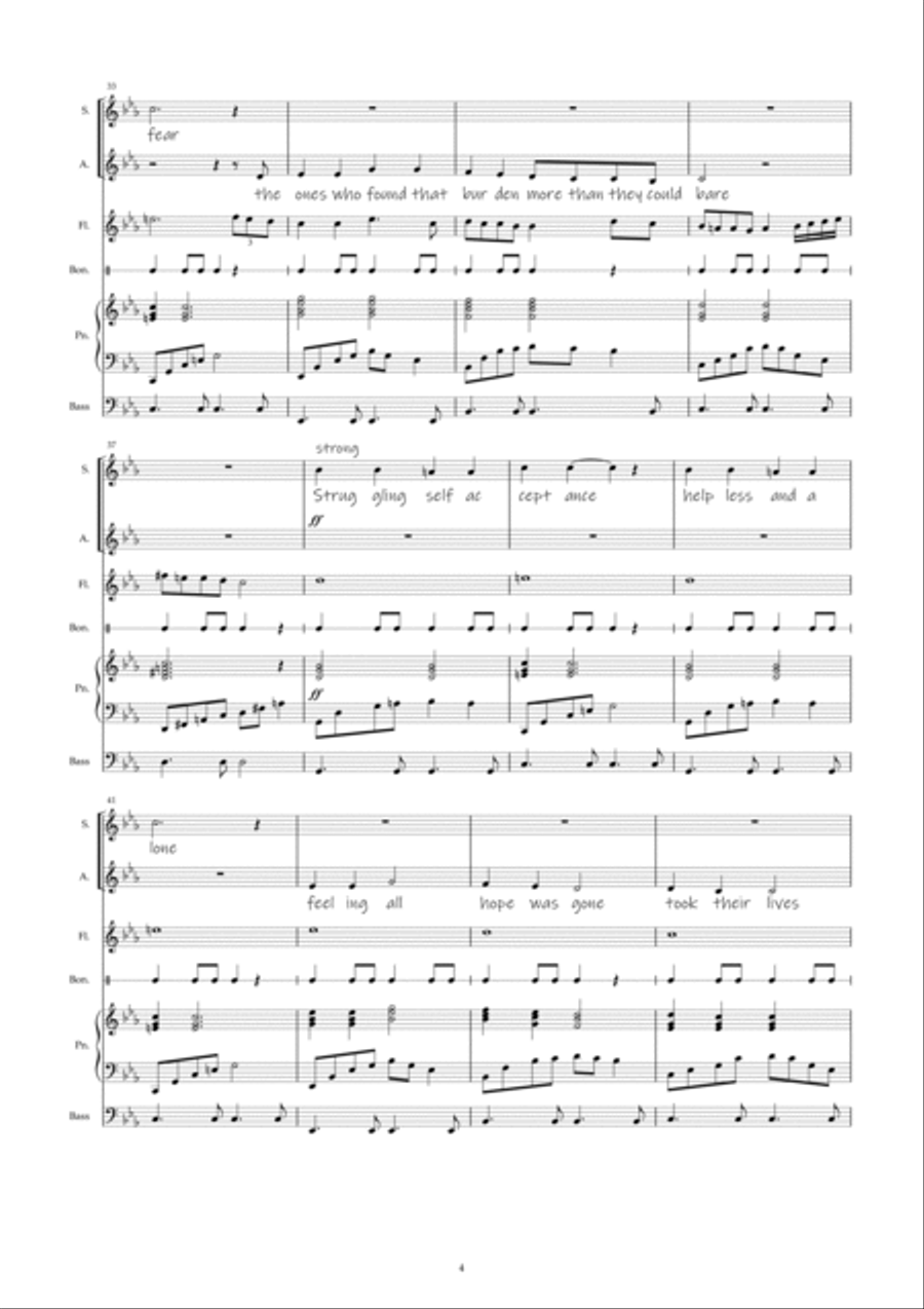 Remembering Them Remembering Them 2-Part scores gallery preview page 4