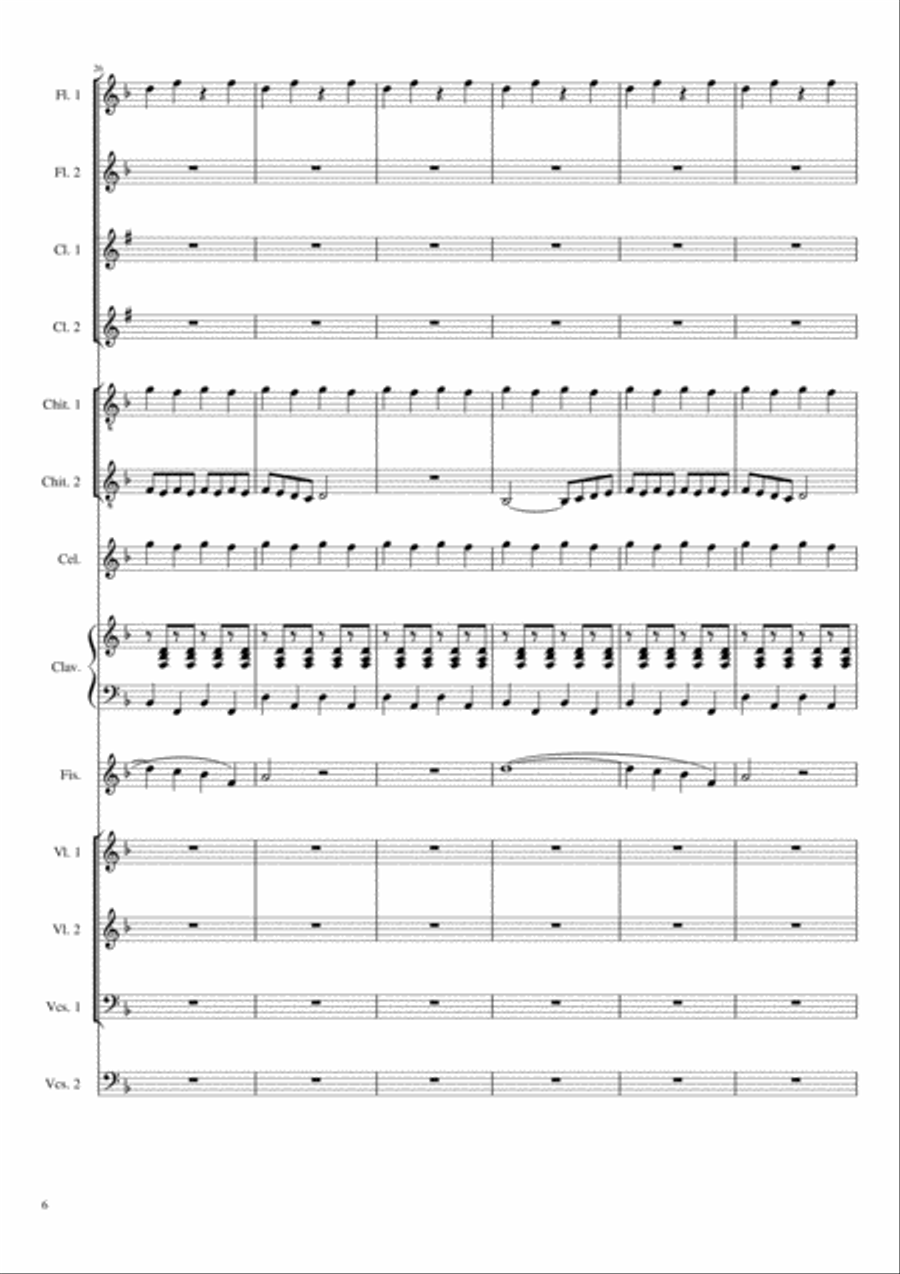 A Quai Clarinet scores gallery preview page 6
