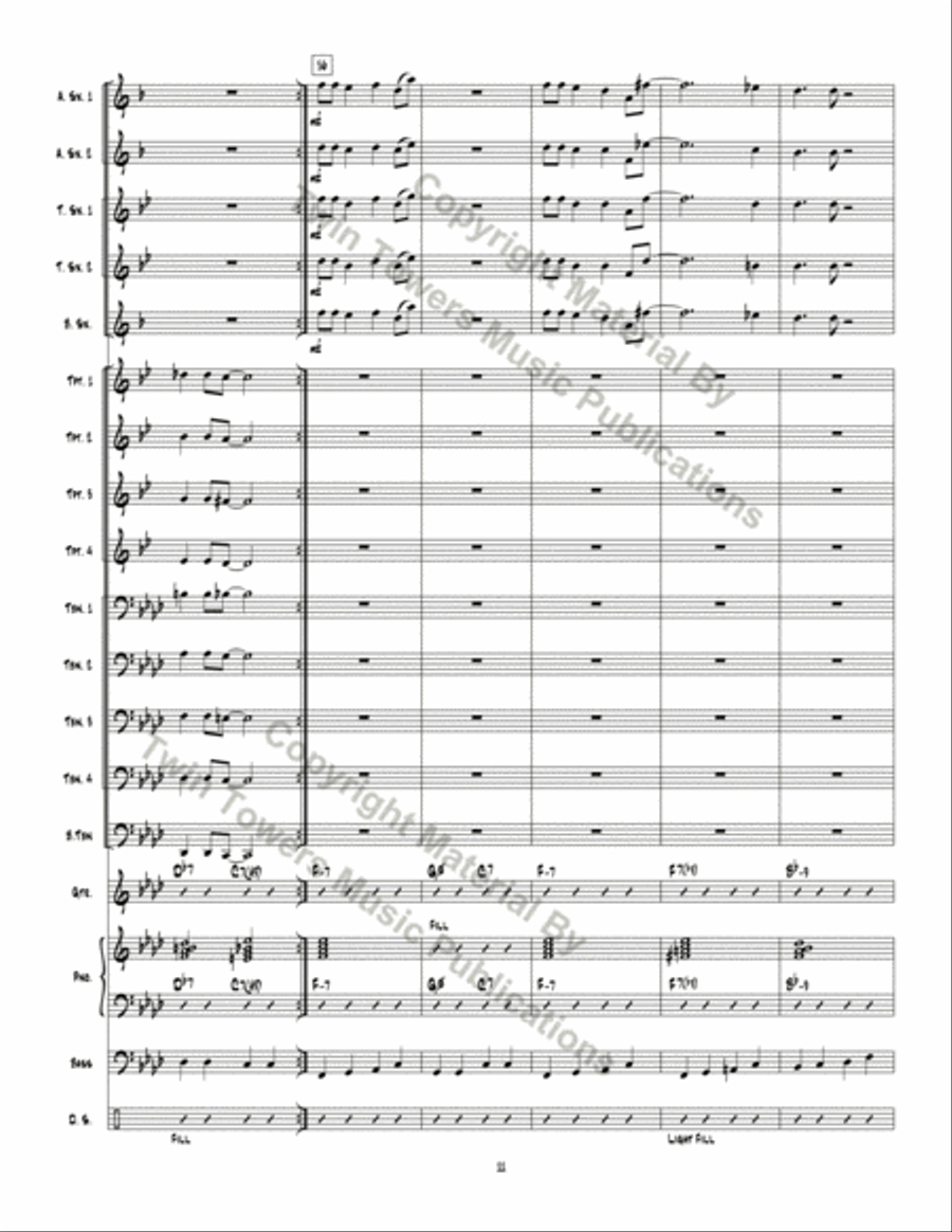 The Business Jazz Ensemble scores gallery preview page 12