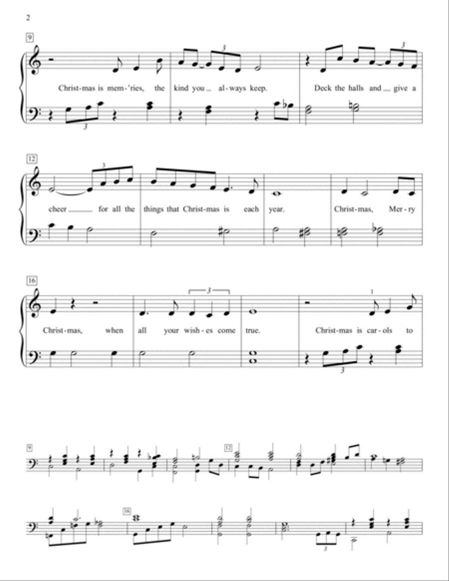 Christmas Is Piano Method scores gallery preview page 2