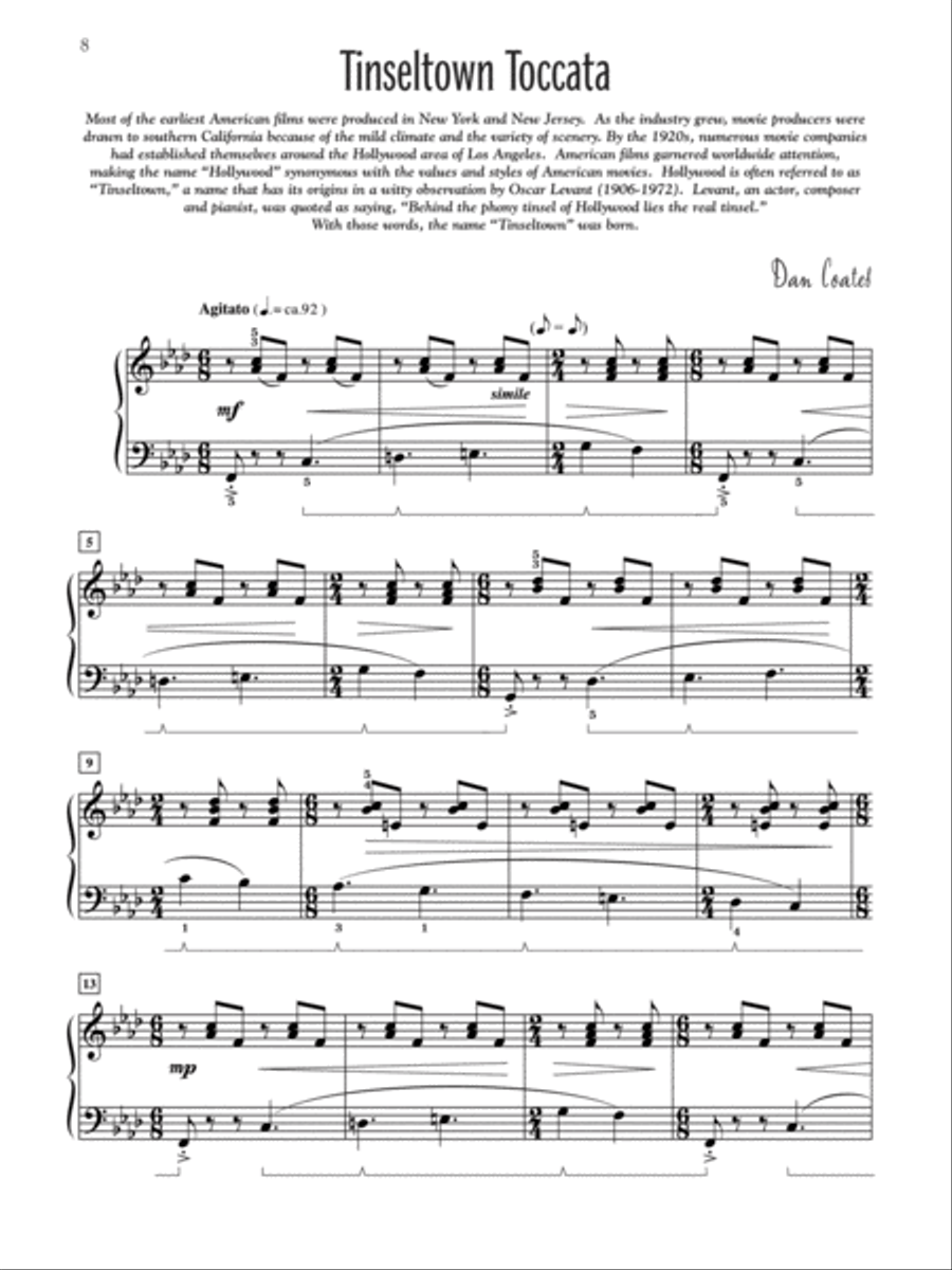 Hollywood Dreams Piano Method scores gallery preview page 4