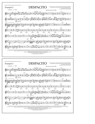 Book cover for Despacito (arr. Tom Wallace) - Trumpet 2