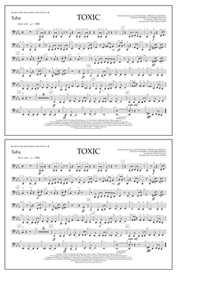 Book cover for Toxic (arr. Tom Wallace) - Tuba