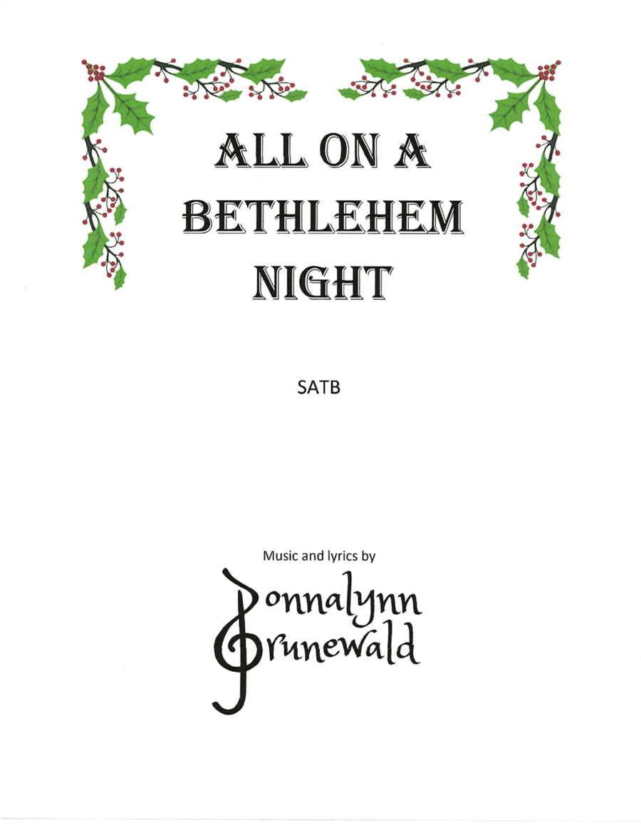 All on a Bethlehem Night image number null