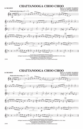 Chattanooga Choo Choo: 1st B-flat Trumpet