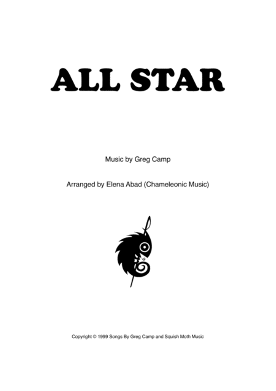 All Star All Star Violin Solo scores gallery preview page 1