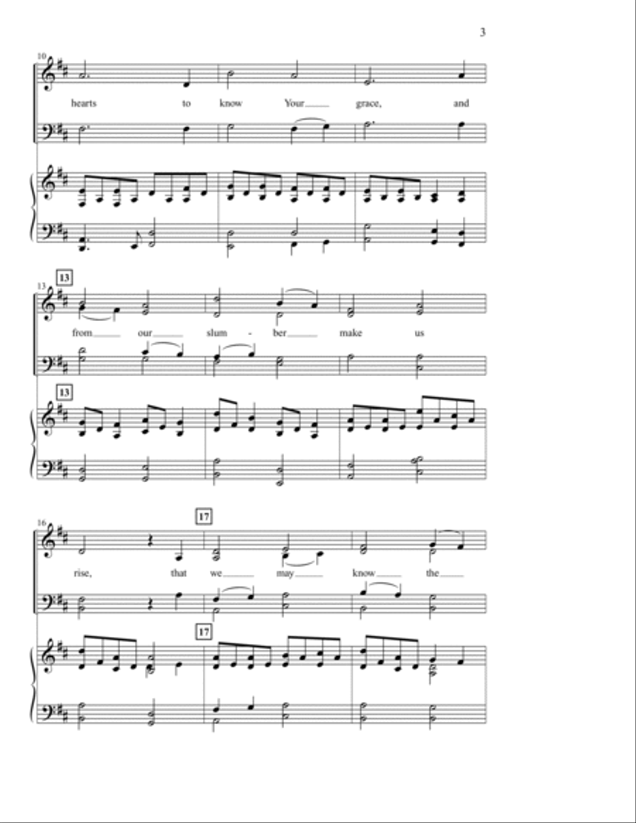 O Breath of God O Breath of God 4-Part scores gallery preview page 3