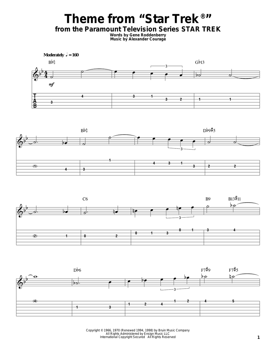 Theme from Star Trek(R)