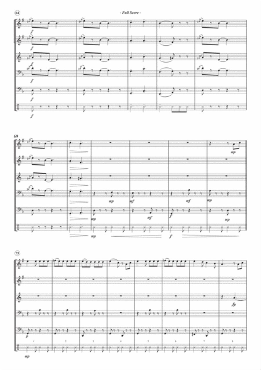 Bocca Di Rosa Horn scores gallery preview page 4