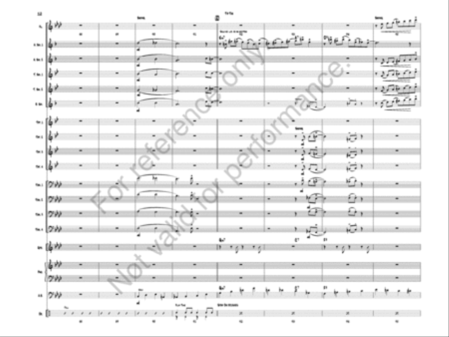 Tip Toe Jazz Ensemble scores gallery preview page 15