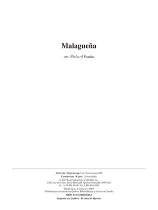 Book cover for Malagueña