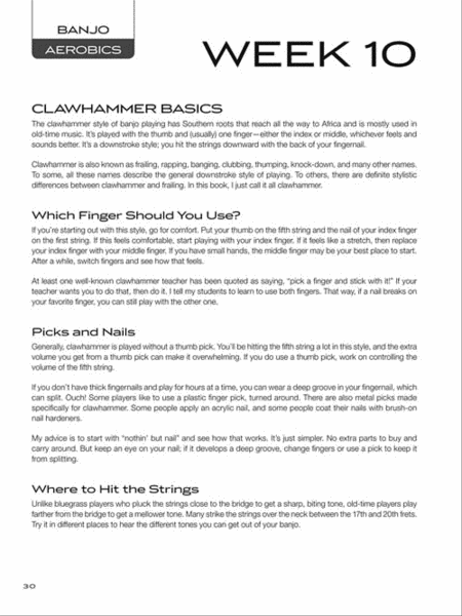 Banjo Aerobics Banjo Aerobics Banjo scores gallery preview page 5