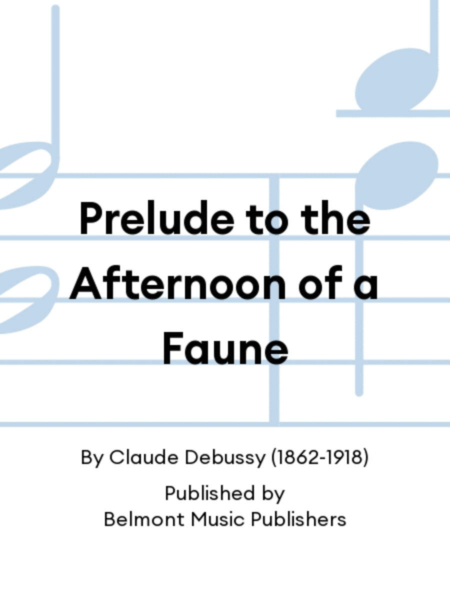 Prelude to the Afternoon of a Faune Clarinet scores gallery preview page 1