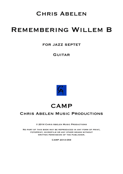 Remembering Willem B - guitar image number null