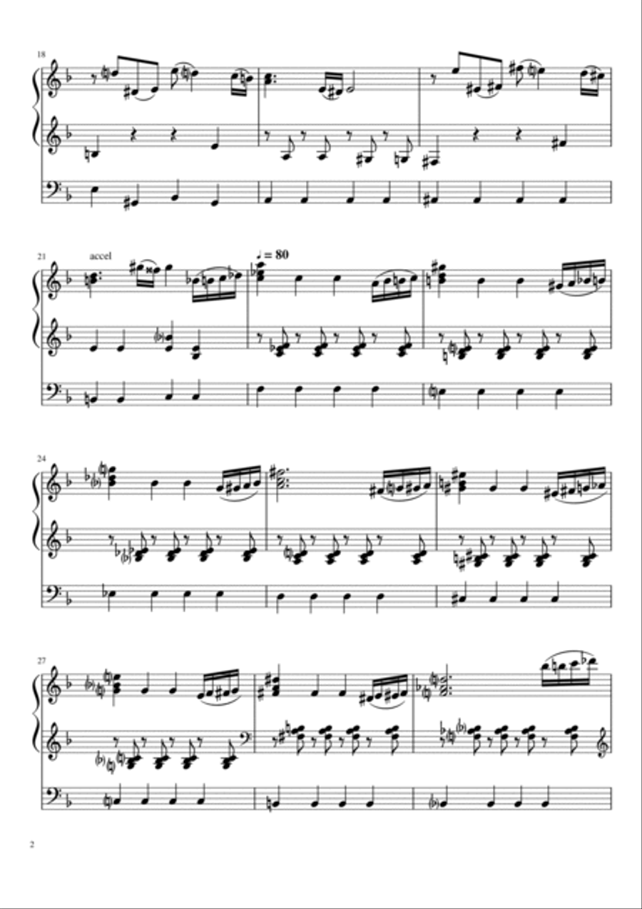 ITCH IN THE NECK (PICAZÓN EN EL CUELLO) Chamber Music scores gallery preview page 3