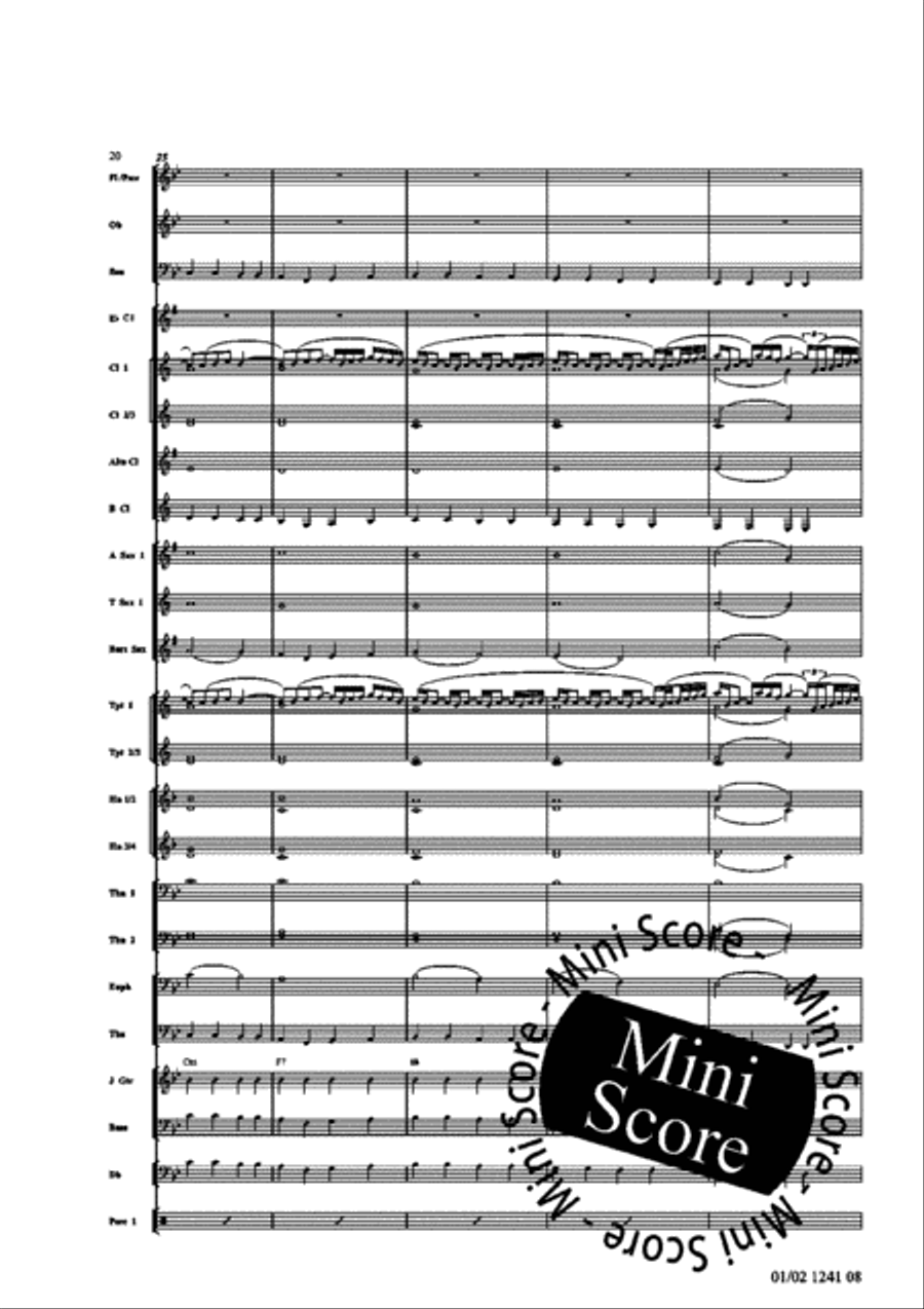 New Baroque Suite Concert Band scores gallery preview page 26