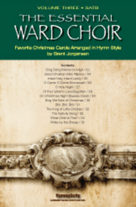 Book cover for The Essential Ward Choir Vol. 3 - SATB