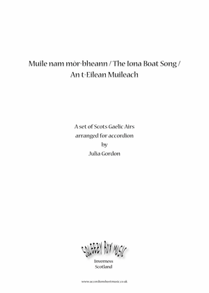 Muile nam mòr-bheann / The Iona Boat Song / An t-Eilean Muileach