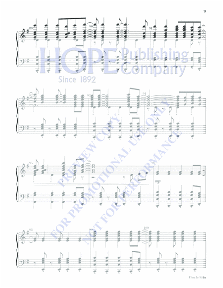 Viva la Vida 5-Octaves scores gallery preview page 9