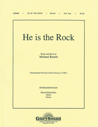 Book cover for He Is the Rock