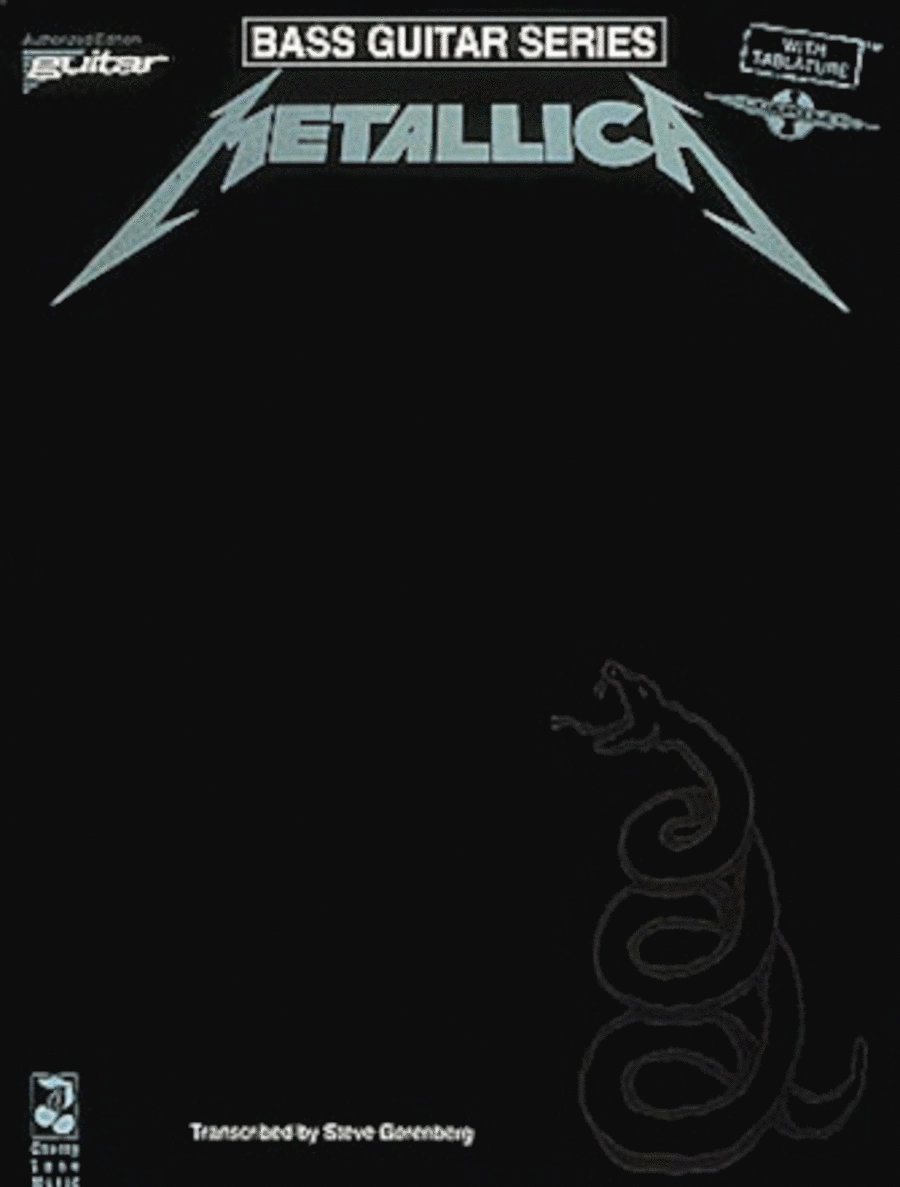 Metallica Bass Guitar Tablature scores gallery preview page 1