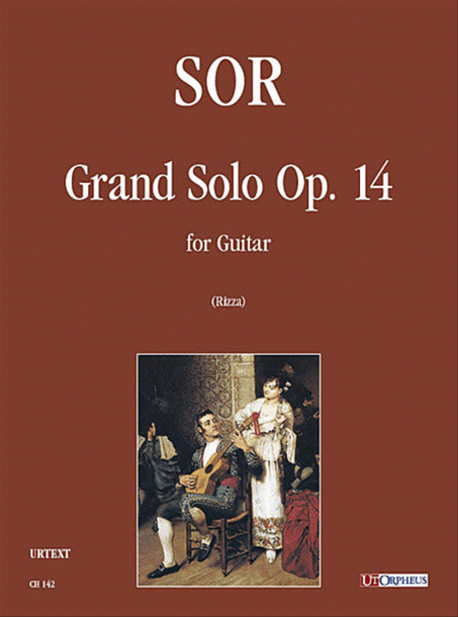 Grand Solo Op. 14 for Guitar Acoustic Guitar scores gallery preview page 1