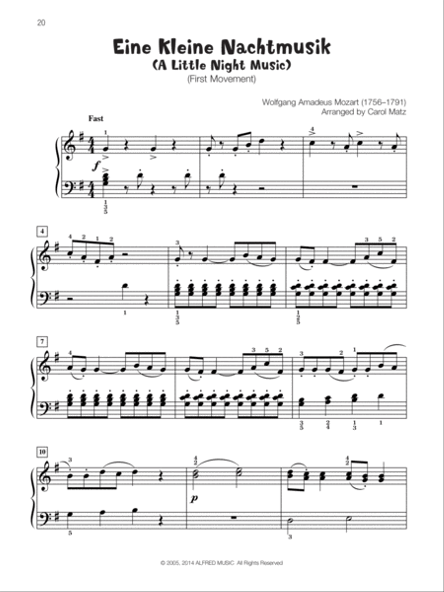 Famous & Fun Deluxe Collection, Book 4 Piano Method scores gallery preview page 4