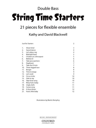Book cover for String Time Starters
