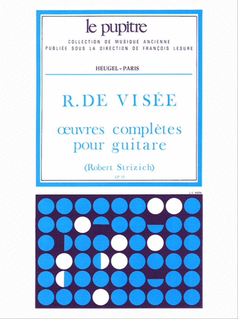 Oeuvres Completes (lp15) (guitar Solo) Acoustic Guitar scores gallery preview page 1