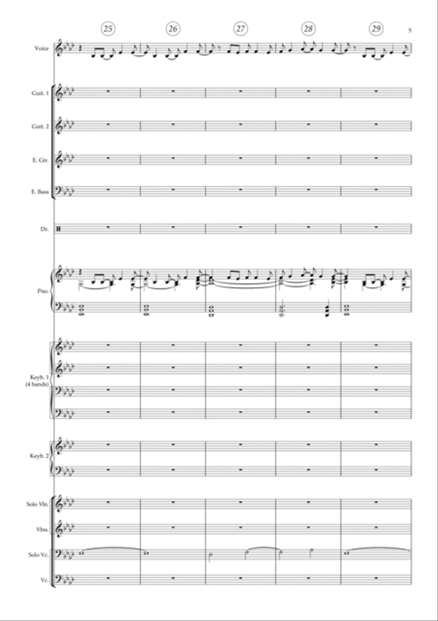 Let It Go Full Orchestra scores gallery preview page 5