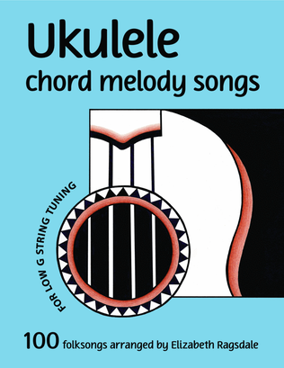 Book cover for Ukulele Chord Melody Book for Low G String Tuning