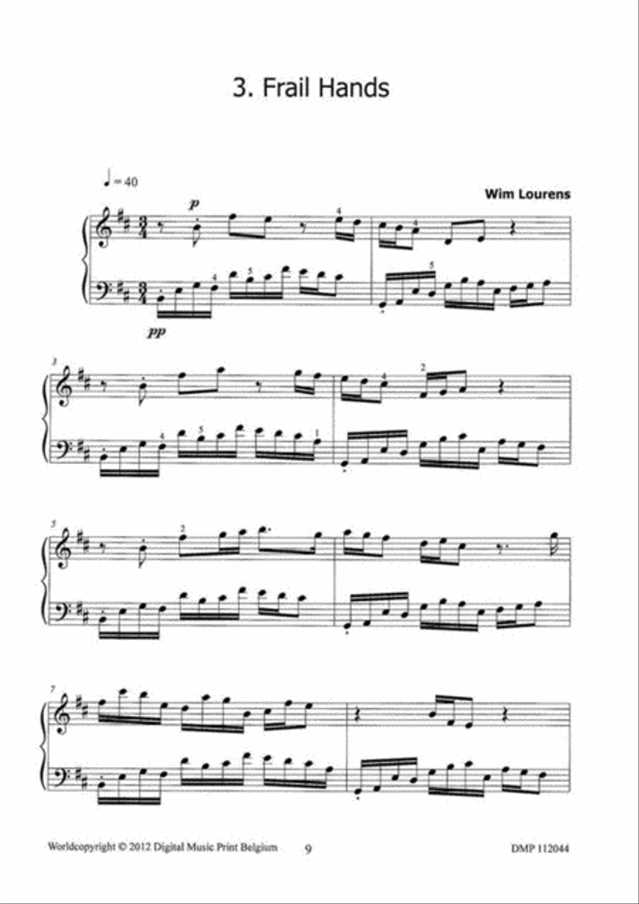 Elements Elements Piano Solo scores gallery preview page 4
