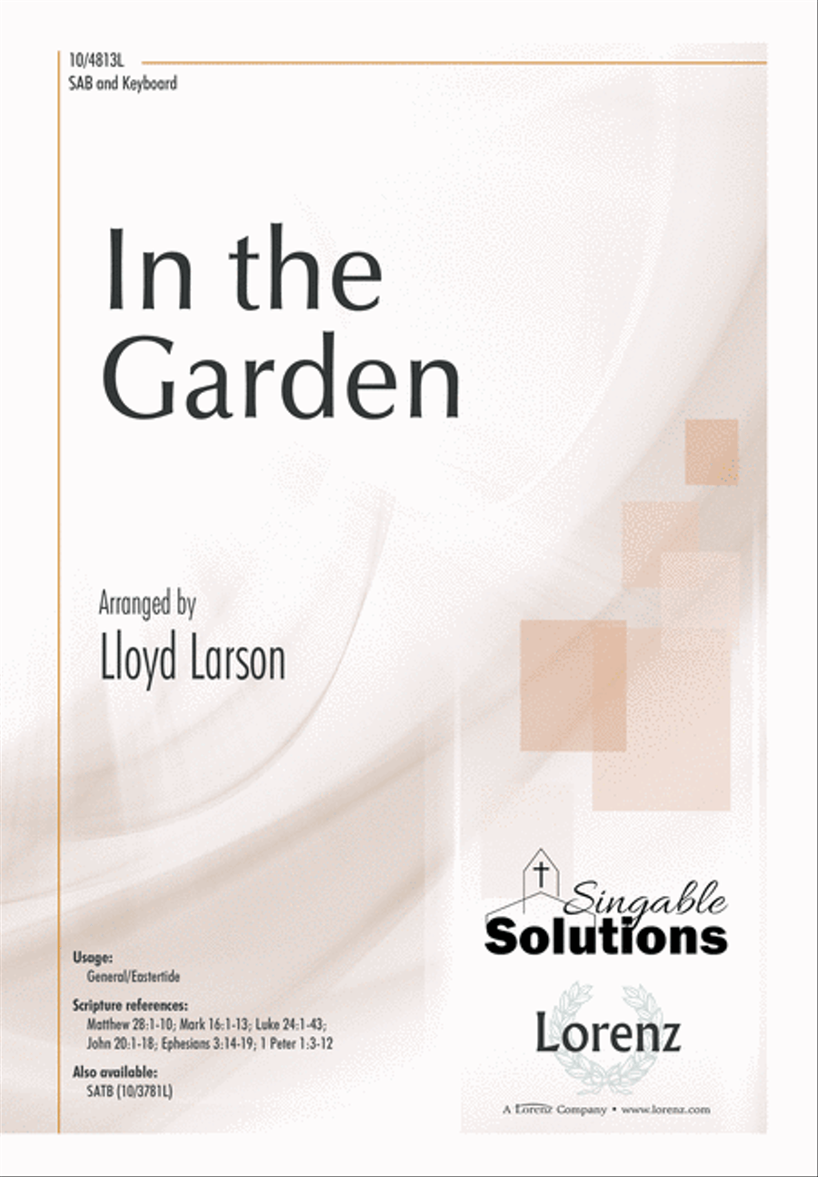 In the Garden 3-Part scores gallery preview page 1