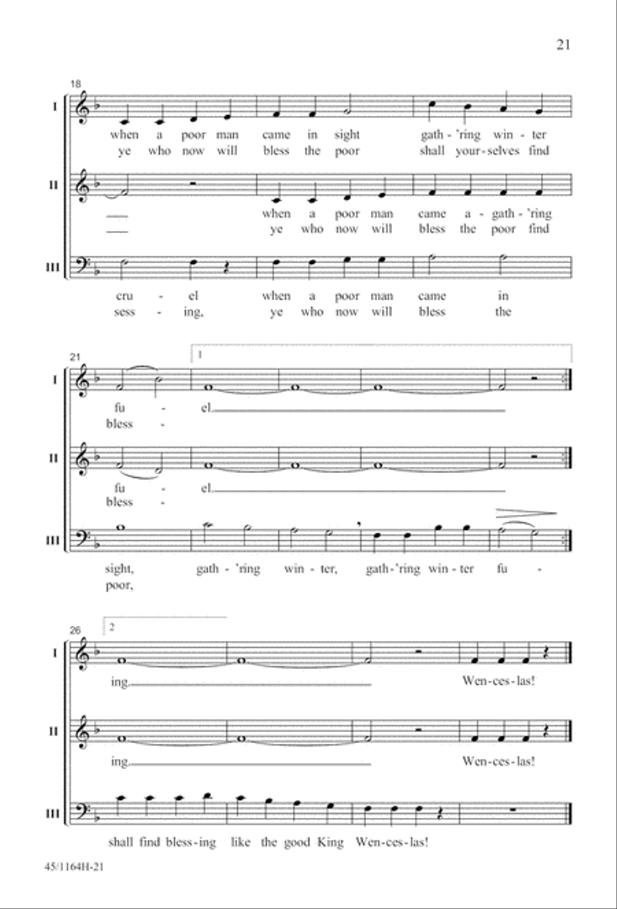 A-Caroling We Go! 3-Part scores gallery preview page 21