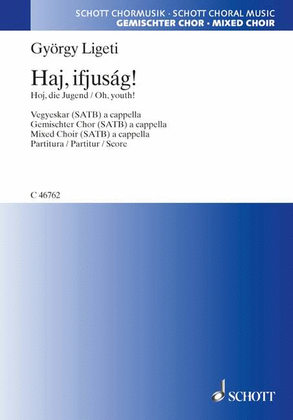 Book cover for Ho Die Jugend Satb