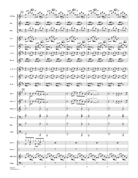 Crimestoppers - Conductor Score (Full Score)