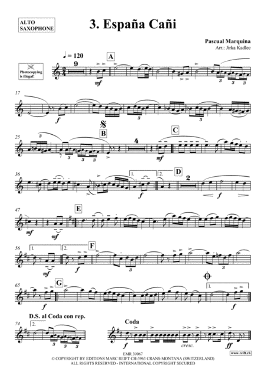 12 Greatest Dance Party Hits Alto Saxophone scores gallery preview page 4