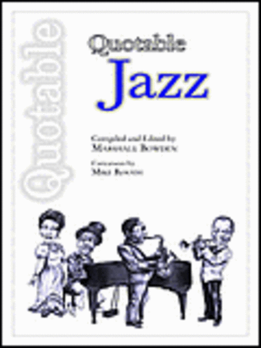 Quotable Jazz Quotable Jazz Texts scores gallery preview page 1