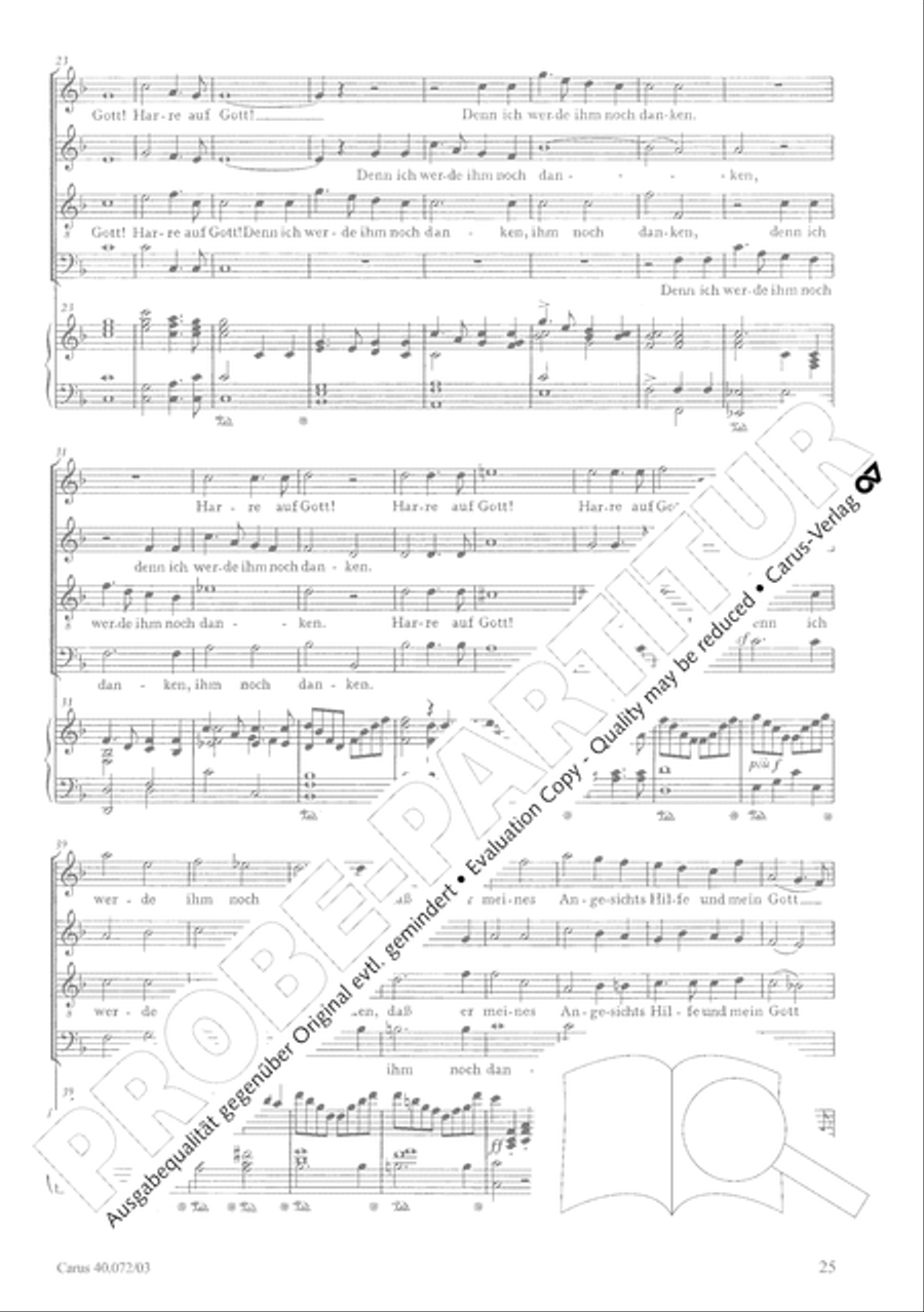 Psalm 42 4-Part scores gallery preview page 30