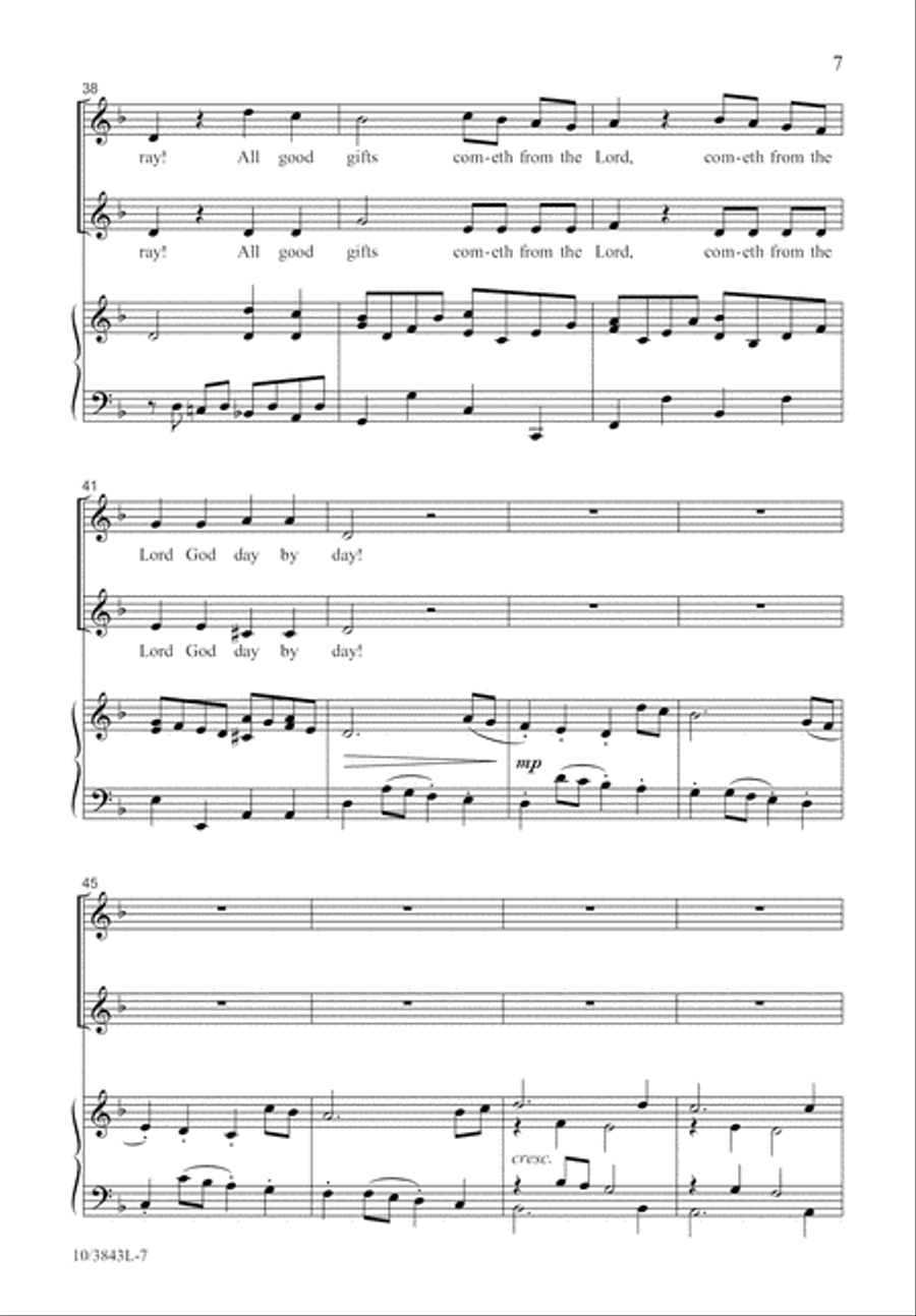 Good and Simple Gifts Good and Simple Gifts Unison Choir scores gallery preview page 8