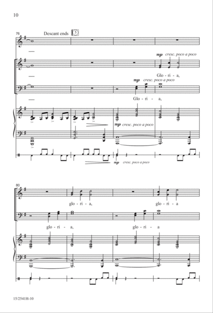 Adeste Fideles Adeste Fideles 4-Part scores gallery preview page 10