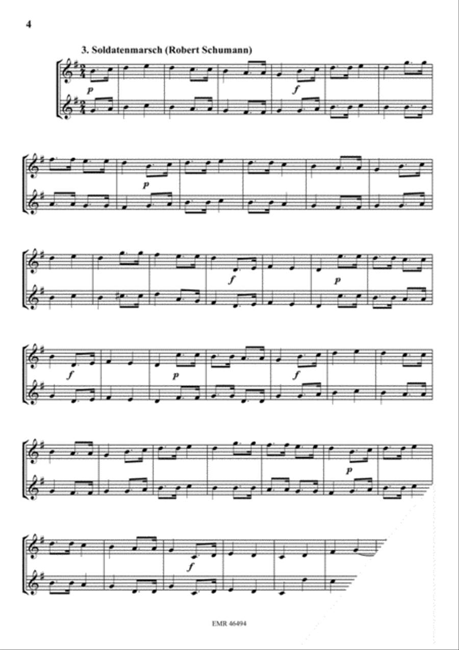 Duet Album Vol. 3 Tenor Recorder scores gallery preview page 4