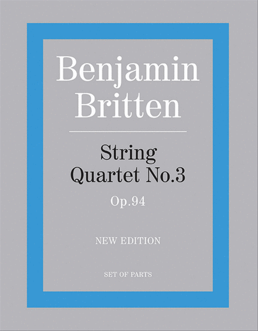 String Quartet No. 3 String Quartet scores gallery preview page 1